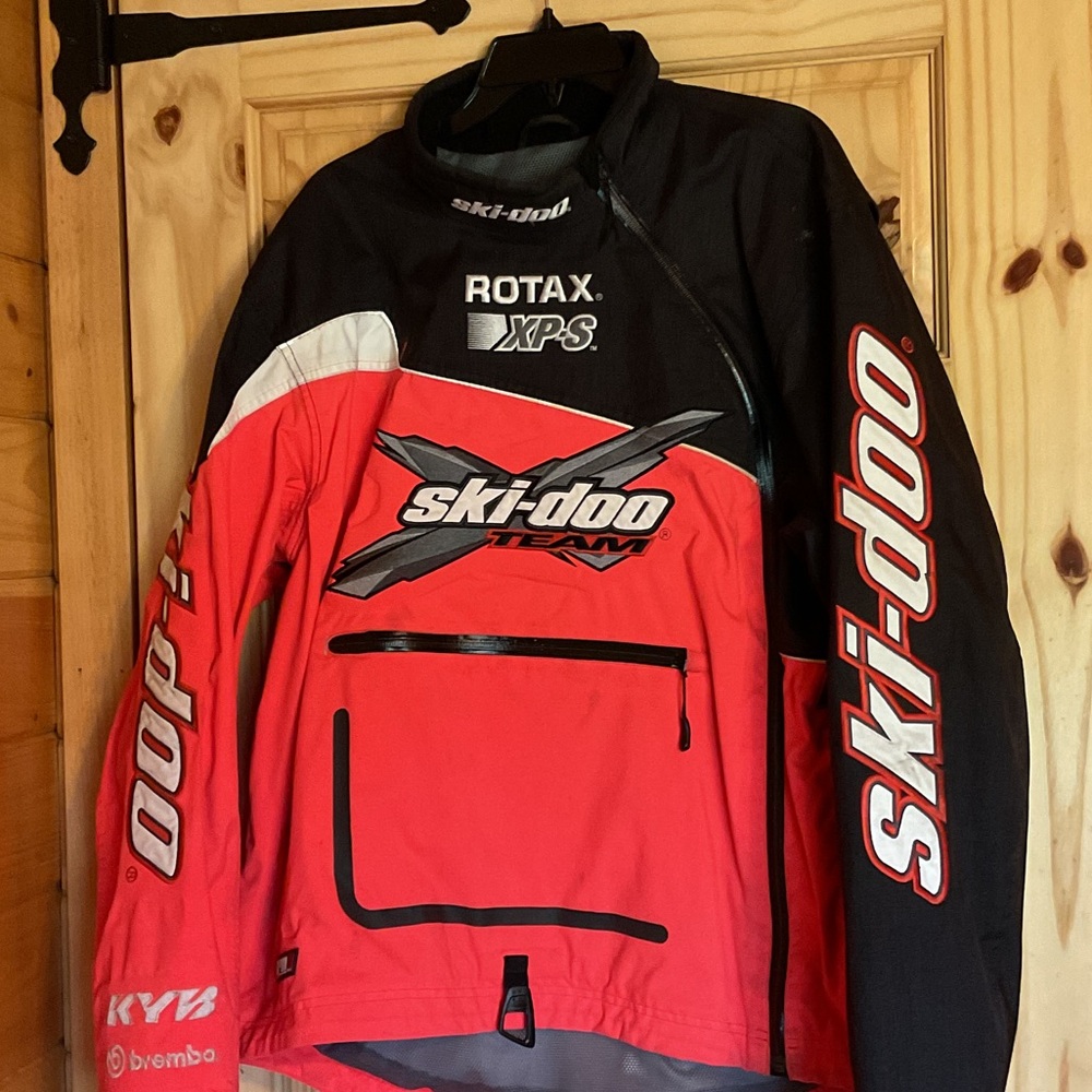 Ski-Doo Red and Black Racing Jacket